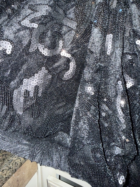 See and Be Seen Long Black Dress - Picture 5 of 5